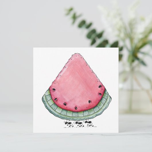 GRILLEN / Cookout / Picnic Einladung durch den SRF (Stehend Vorderseite)