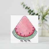 GRILLEN / Cookout / Picnic Einladung durch den SRF (Stehend Vorderseite)