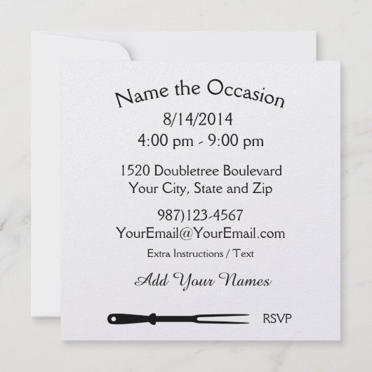 GRILLEN Cookout Pig Pickin' ! Save The Date (Rückseite)