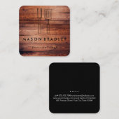 GRILLEN Cookware | Grill Master Quadratische Visitenkarte (Vorne/Hinten)