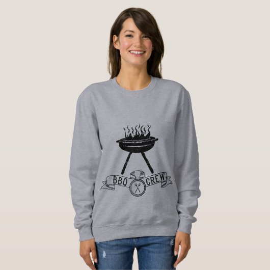 GRILLEN Crew rustikal Vintag Sweatshirt (Vorne ganz)