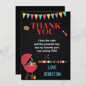 GRILLEN DANK IHNEN KARTE (Vorne/Hinten)