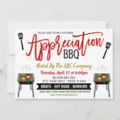 GRILLEN der Bewertung Einladung (Vorderseite)