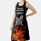 Grillen der Grill Master Flame Monogram Grill Schürze (InSitu)