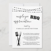 Grillen der Mitarbeiter - Party Einladung (Vorderseite)