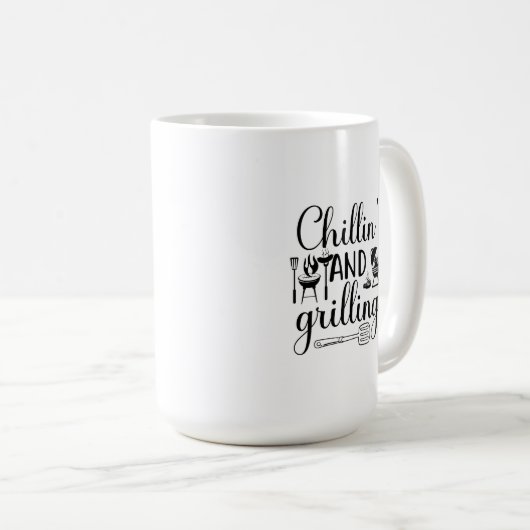 Grillen der Tasse (VorderseiteRechts)