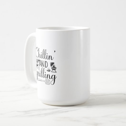 Grillen der Tasse (Vorderseite Links)