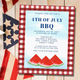 Grillen des Haushaltsplans 4. Juli