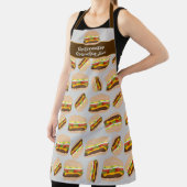 Grillen des Personalisiert Burger Pattern Typ Schürze (InSitu)