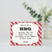 GRILLEN Einladung (Stehend Vorderseite)