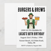 Grillen Einladung (Vorne/Hinten)