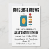 Grillen Einladung (Vorderseite)