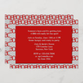 GRILLEN EINLADUNG (Vorne/Hinten)