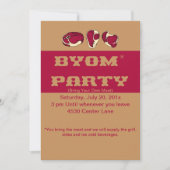 GRILLEN EINLADUNG (Vorderseite)