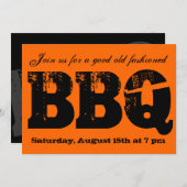 GRILLEN EINLADUNG (Vorne/Hinten)