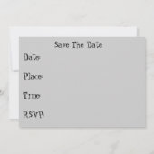 GRILLEN-Einladungs-Hundenasenschwarzes und -GRAU Einladung (Rückseite)