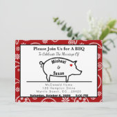 GRILLEN Empfang Einladungen (Stehend Vorderseite)