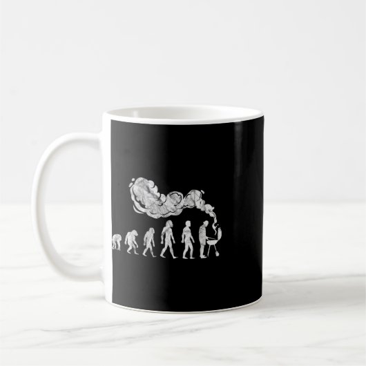 Grillen Evolution Funny Barbeque Grill Master Gril Kaffeetasse (Links)