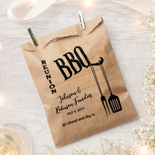 GRILLEN Family Wiedersehen Geschenktütchen (Ausgeschnitten)