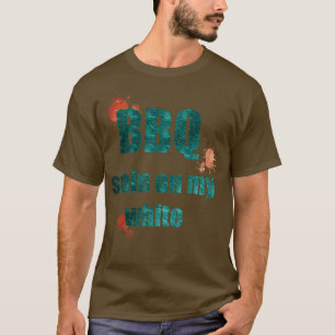 GRILLEN färbt auf meinem Weiß 2 T-Shirt