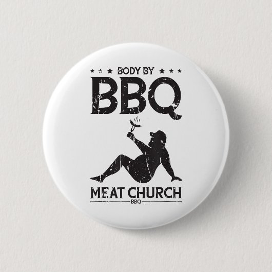 Grillen Fleisch Grillen der Kirche - Grillen Enthu Button (Vorderseite)