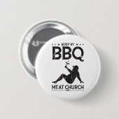 Grillen Fleisch Grillen der Kirche - Grillen Enthu Button (Vorne & Hinten)