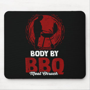 Grillen Fleisch Kirche Grillen Grill Rauchen Grill Mousepad