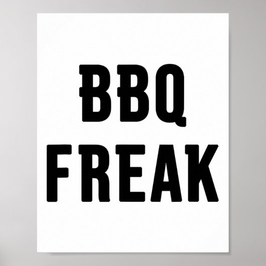 Grillen Freak Poster (Vorne)
