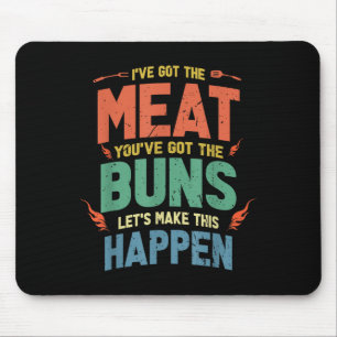 Grillen-Geschenk für Grillliebhaber Mousepad