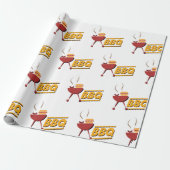 GRILLEN GESCHENKPAPIER (Ungerollt)