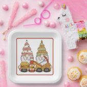 GRILLEN Gnomes Pappteller (Party)