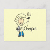 Grillen Gone Bad Postkarte (Vorderseite)