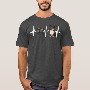 GRILLEN Grill Barbecue Cardigan Welsh Corgi Heartb T-Shirt