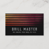 GRILLEN Grill Catering Visitenkarte (Vorderseite)
