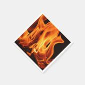 GRILLEN Grill Cookout Flames Serviette (Ecke)