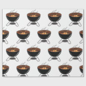 GRILLEN Grill Geschenkpapier (Flach)