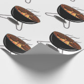 GRILLEN Grill Geschenkpapier (Ecke)