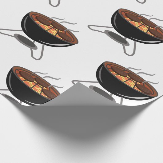 GRILLEN Grill Geschenkpapier (Ecke)