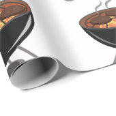 GRILLEN Grill Geschenkpapier (Rolleneckpunkt)