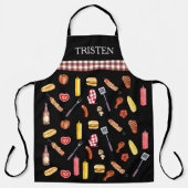 Grillen Grill Grill Grill Smoker Apro Schürze (Vorderseite)