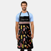 Grillen Grill Grill Grill Smoker Apro Schürze (Getragen)