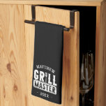 GRILLEN Grill Master Personalisiert Bester Vater V Geschirrtuch<br><div class="desc">Funny GRILLEN Grill Master Personalisiert Barbecue Best</div>