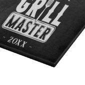 GRILLEN Grill Master Personalisiert Bester Vater V Schneidebrett (Ecke)
