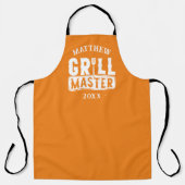 GRILLEN Grill Master Personalisiert Bester Vater V Schürze (Vorderseite)