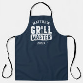 GRILLEN Grill Master Personalisiert Bester Vater V Schürze (Vorderseite)