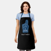 GRILLEN Grill Vater Keepake Personalisiert Schürze (Getragen)
