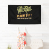GRILLEN| GRILLEN Grill Pig Funny Schweinefleisch-I Banner (Insitu)
