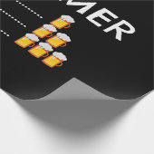 GRILLEN|GRILLEN Timer Barbecue Funny Grill Grillge Geschenkpapier (Ecke)