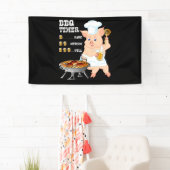 GRILLEN| GRILLEN Timer Pig Grill Barbecue Beer Lov Banner (Insitu)