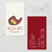 GRILLEN Hot Chicken Nashville TN Grillrestaurant Visitenkarte (Vorne/Hinten)